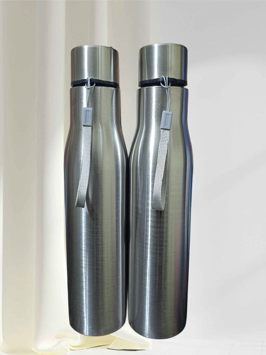 STAINLESS STEEL WATER BOTTLES PACK OF 2