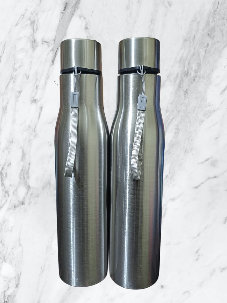 STAINLESS STEEL WATER BOTTLES PACK OF 2