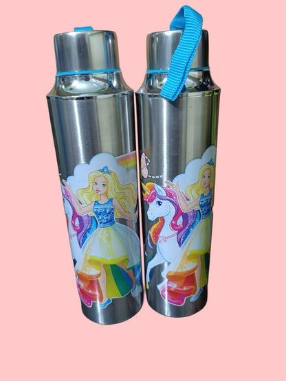 STAINLESS STEEL PRINTED WONDERFULL WATER BOTTLE PACK OF 2